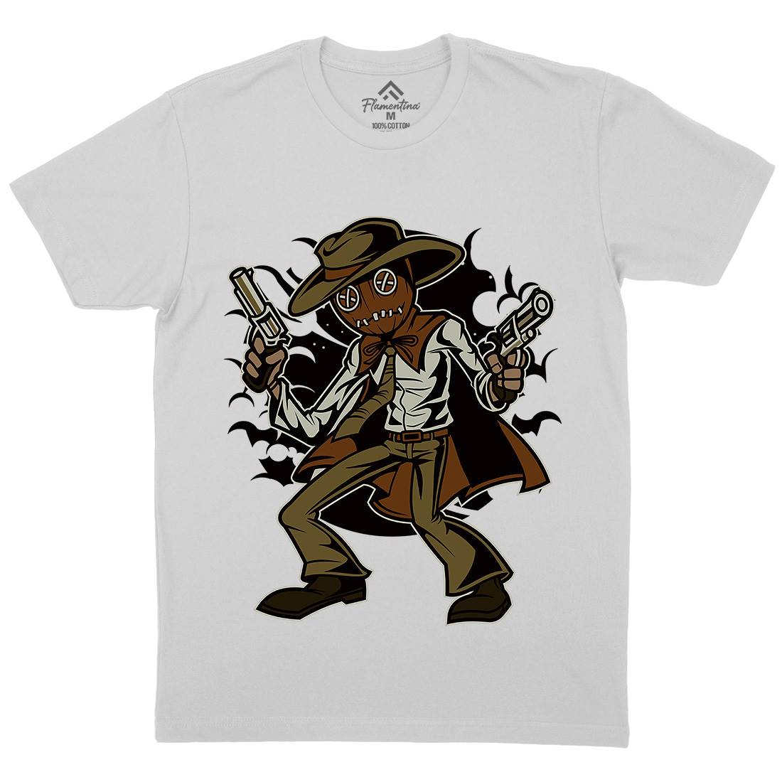 Voodoo Killer Mens Crew Neck T-Shirt Horror C470