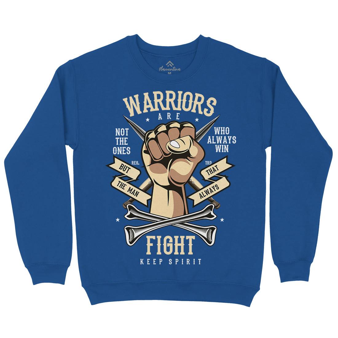 Warriors Fist Kids Crew Neck Sweatshirt Warriors C472
