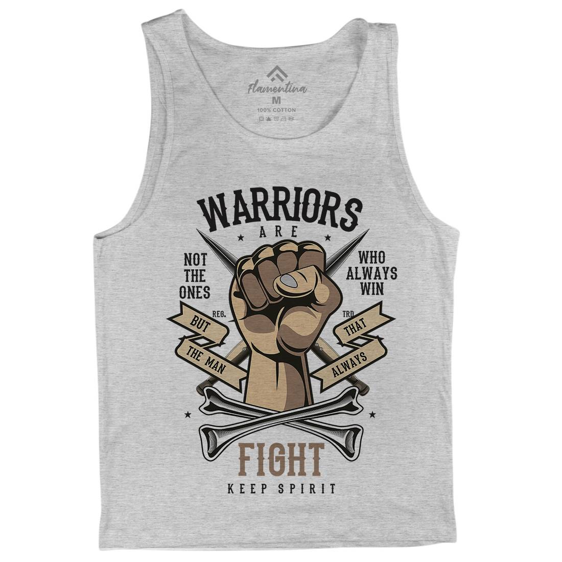 Warriors Fist Mens Tank Top Vest Warriors C472