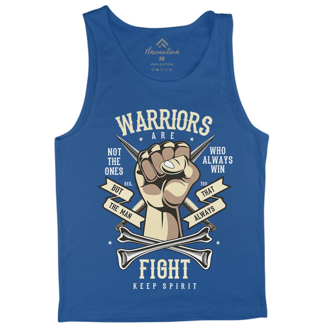 Warriors Fist Mens Tank Top Vest Warriors C472