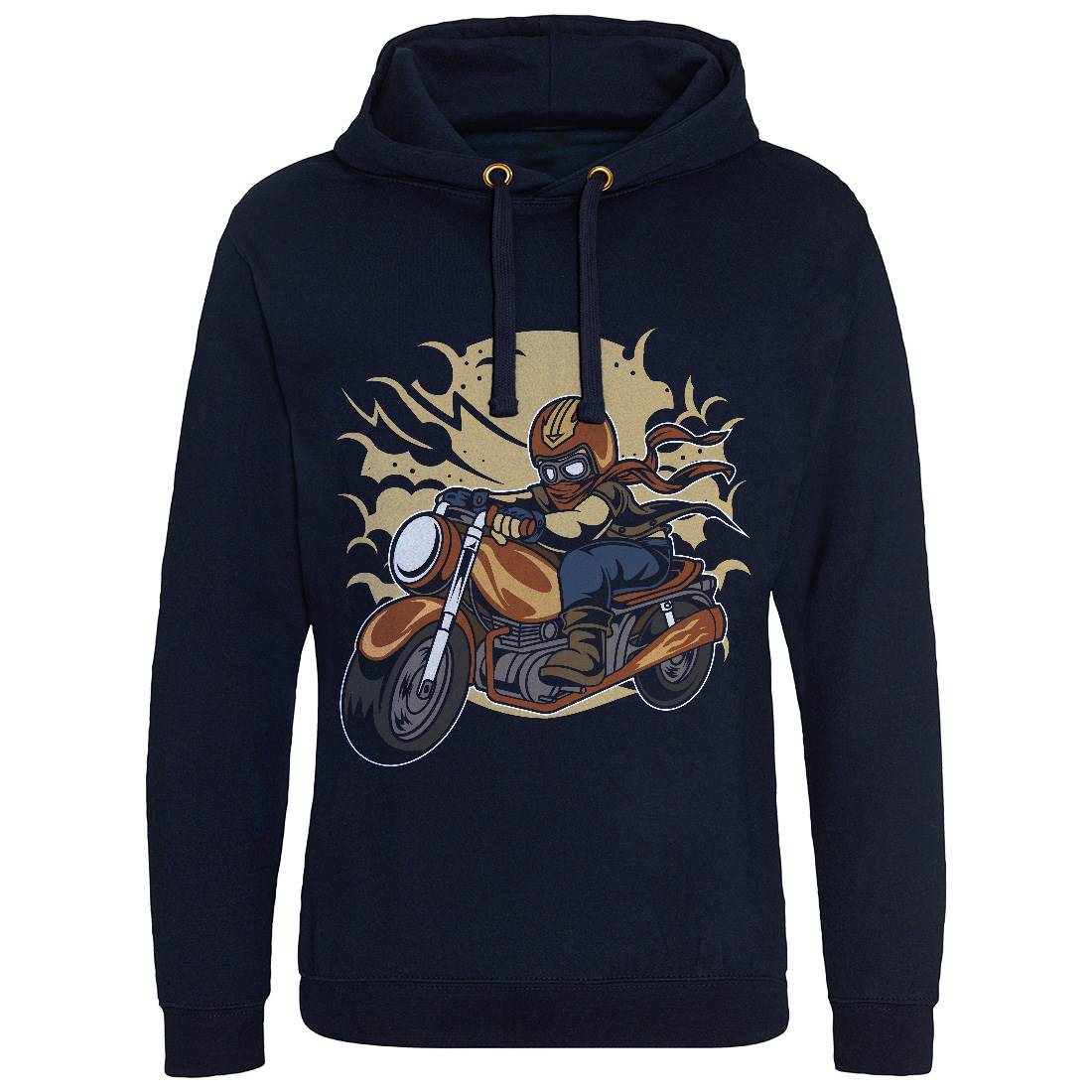 Wild Biker Mens Hoodie Without Pocket Motorcycles C473