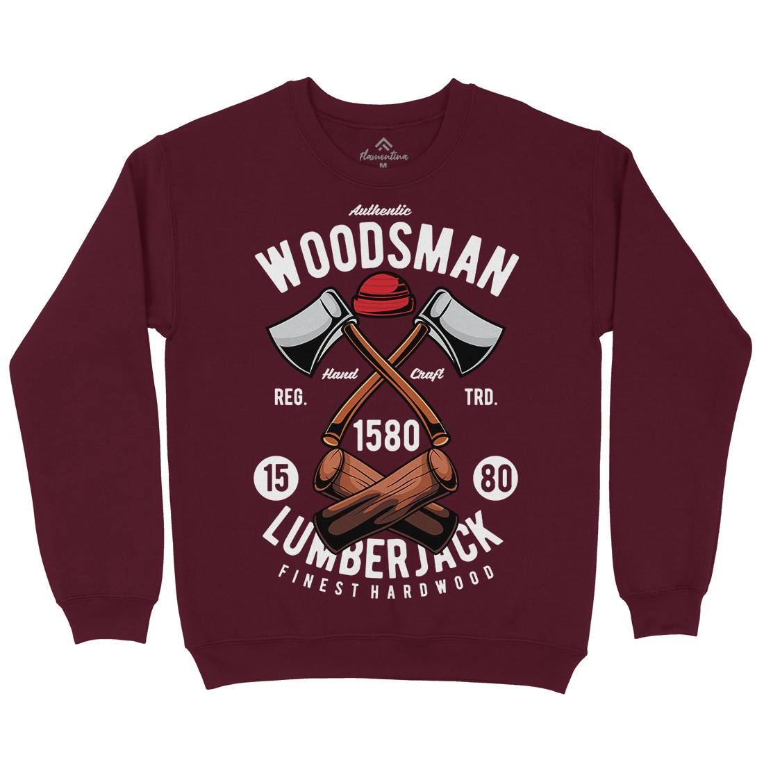 Woodsman Kids Crew Neck Sweatshirt Work C474