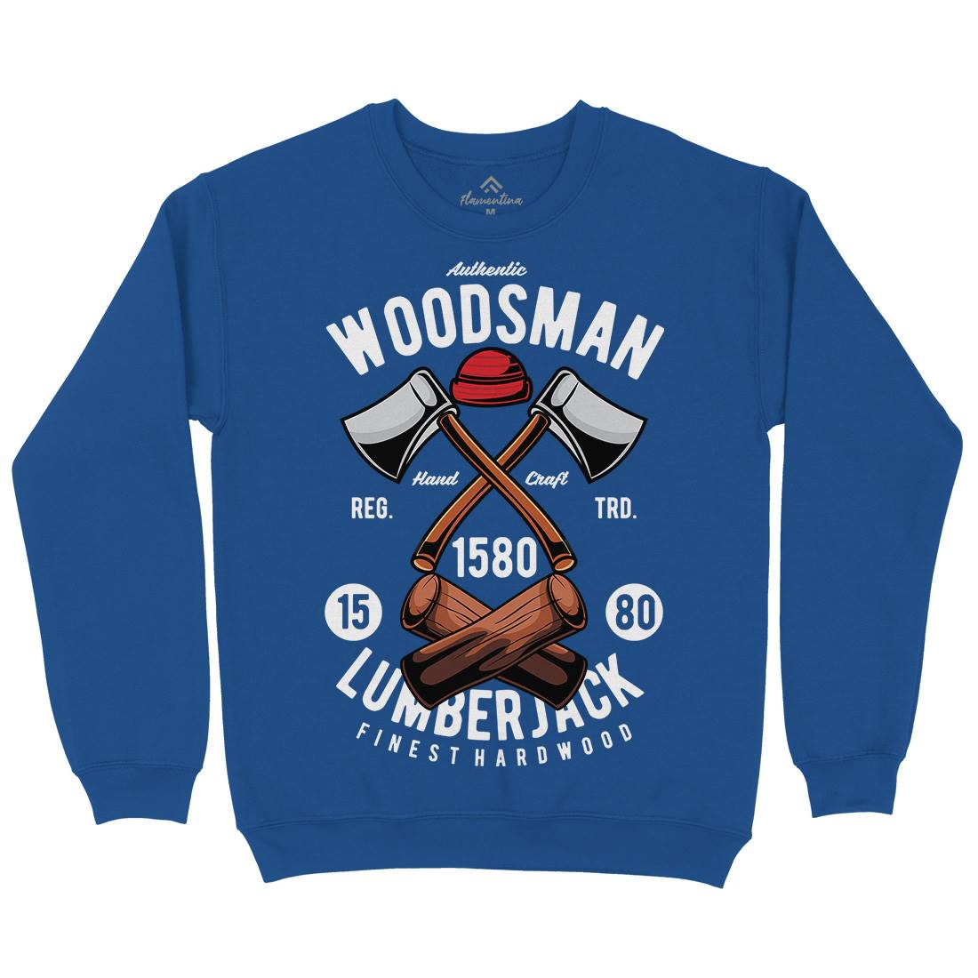 Woodsman Mens Crew Neck Sweatshirt Work C474