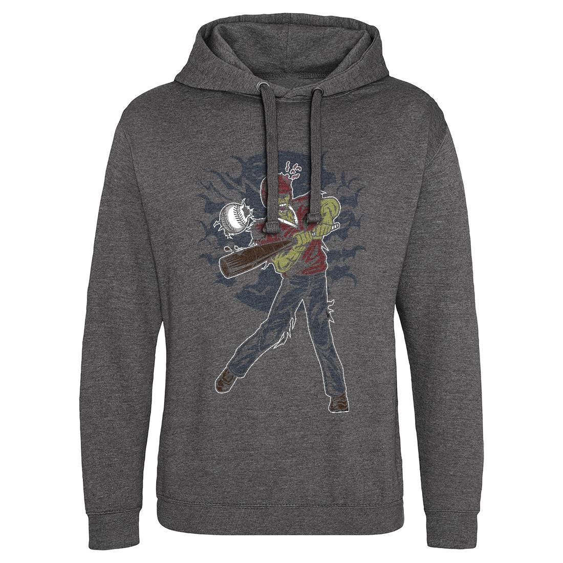 Zombie Baseball Mens Hoodie Without Pocket Sport C475