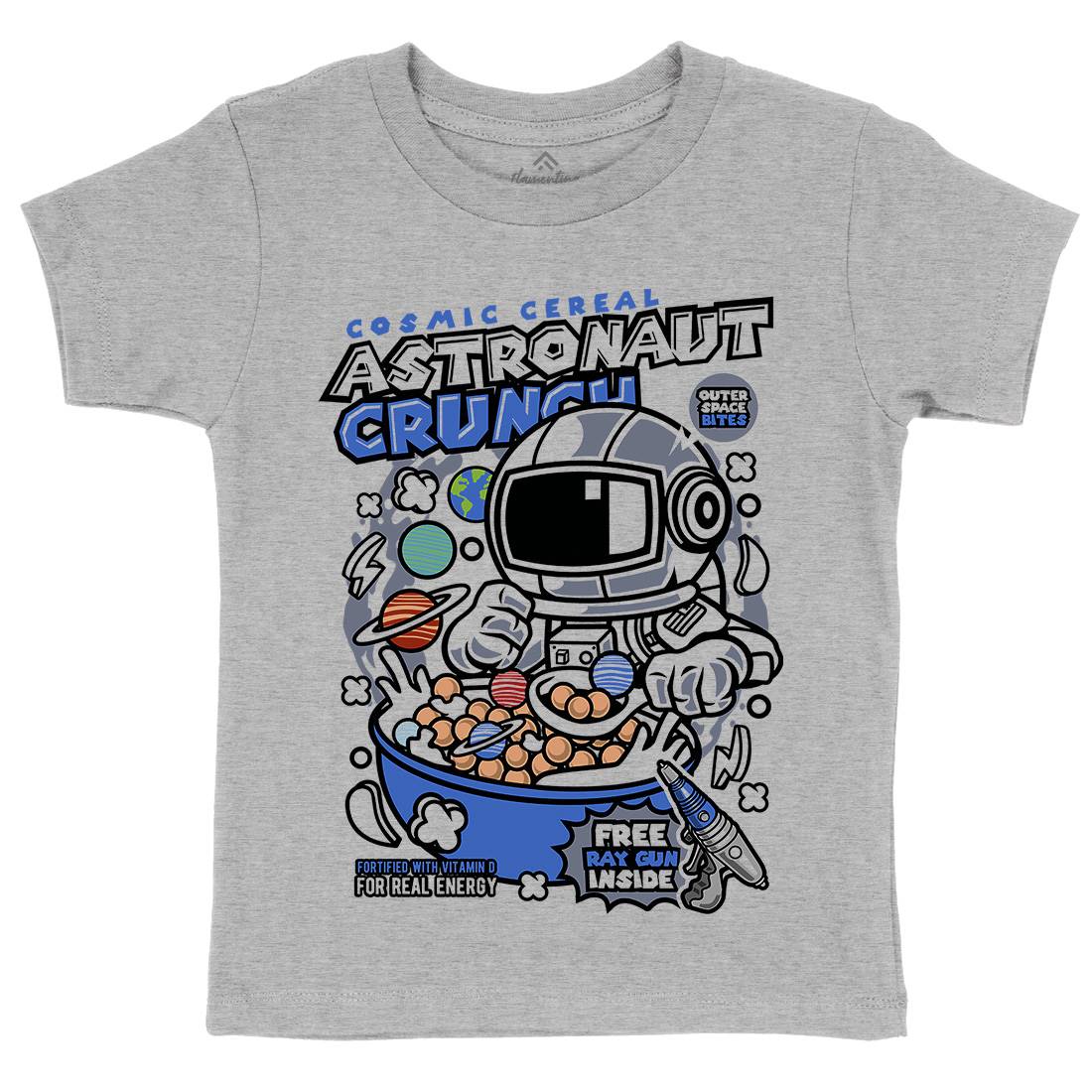 Astronaut Crunch Kids Organic Crew Neck T-Shirt Food C483