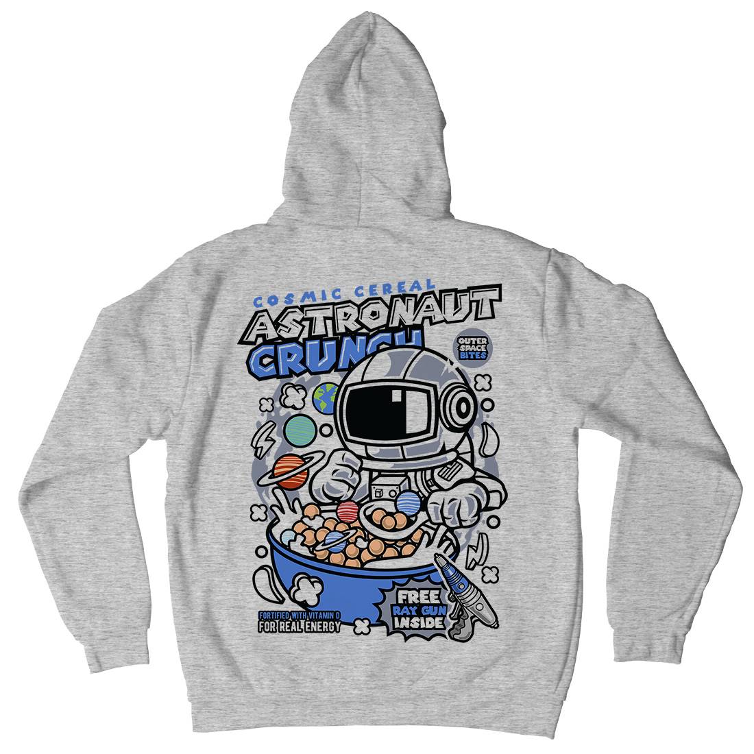 Astronaut Crunch Mens Hoodie With Pocket Food C483