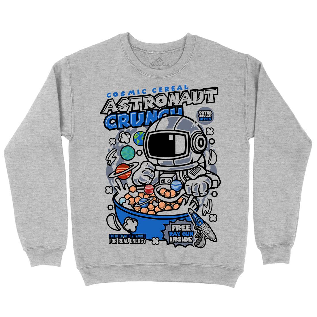 Astronaut Crunch Kids Crew Neck Sweatshirt Food C483
