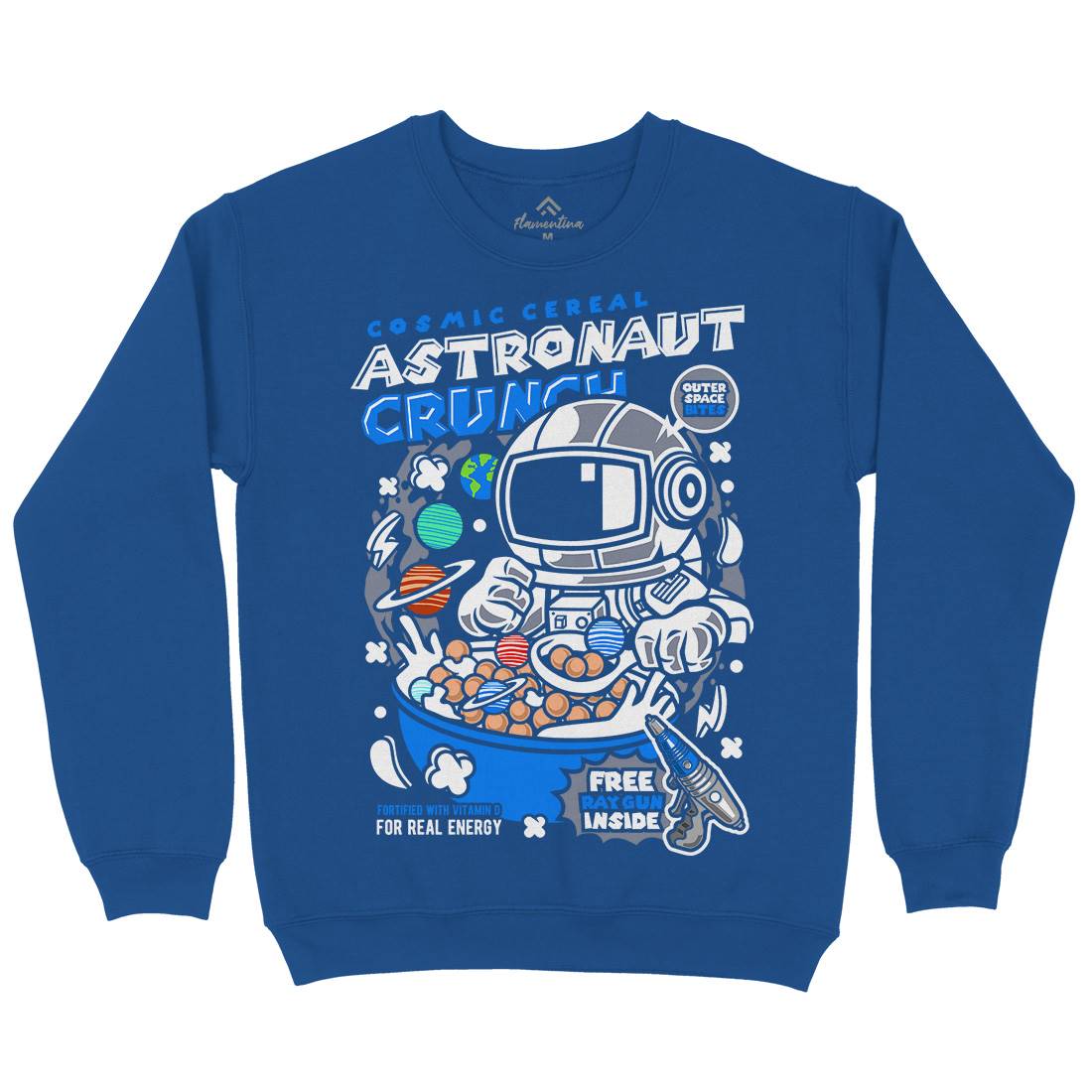 Astronaut Crunch Kids Crew Neck Sweatshirt Food C483