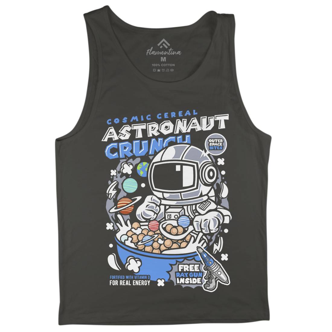 Astronaut Crunch Mens Tank Top Vest Food C483