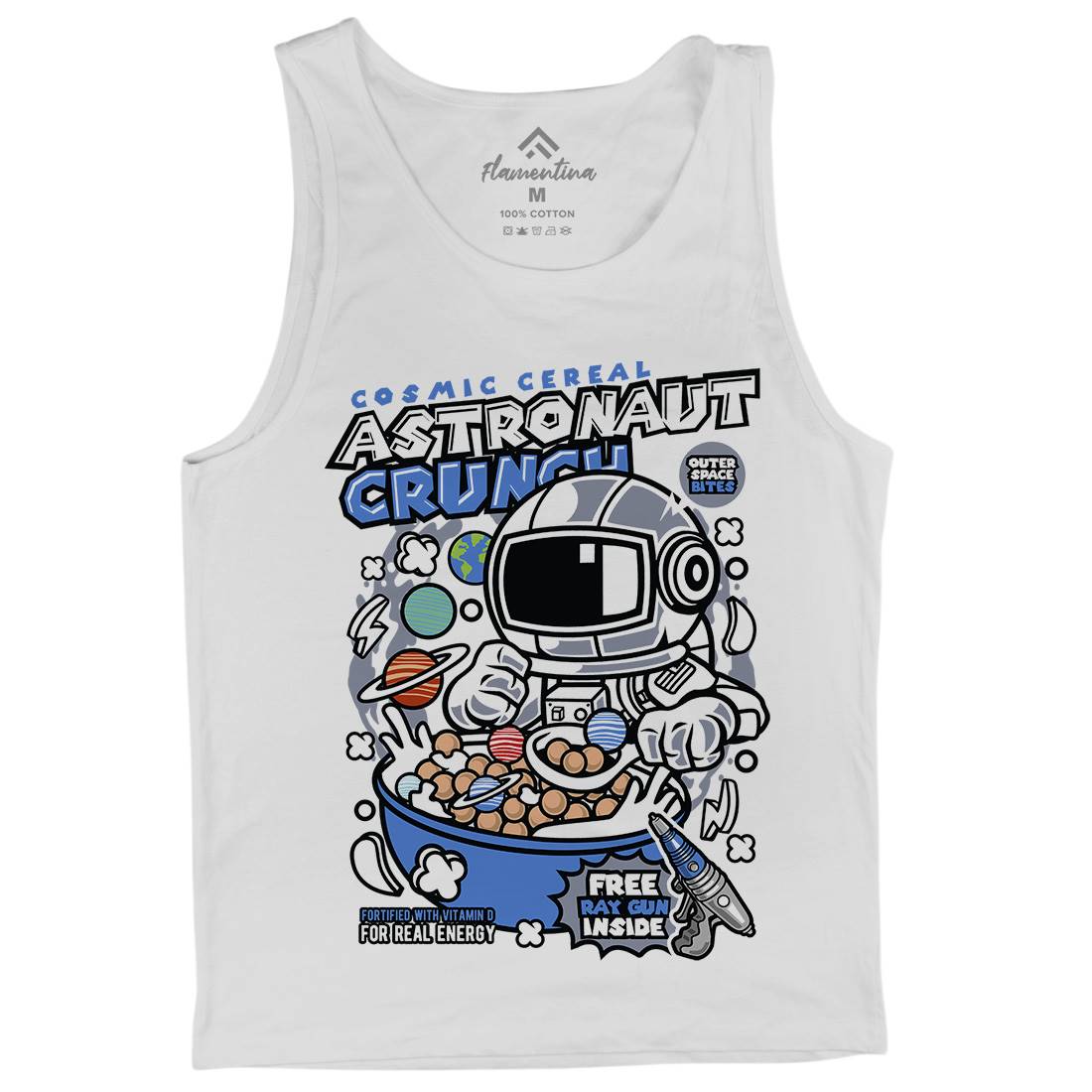 Astronaut Crunch Mens Tank Top Vest Food C483