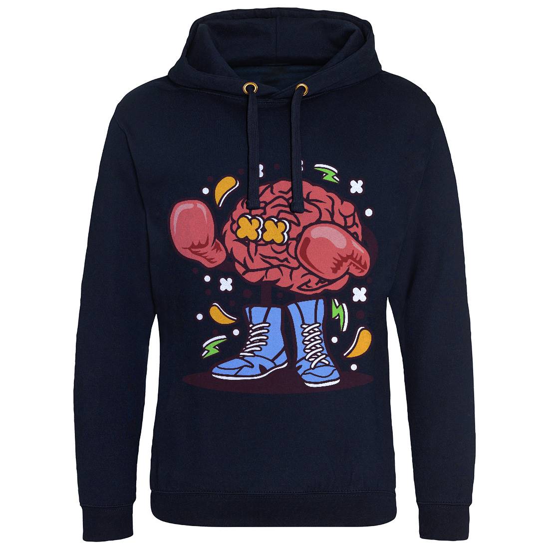 Brain Boxer Mens Hoodie Without Pocket Sport C504
