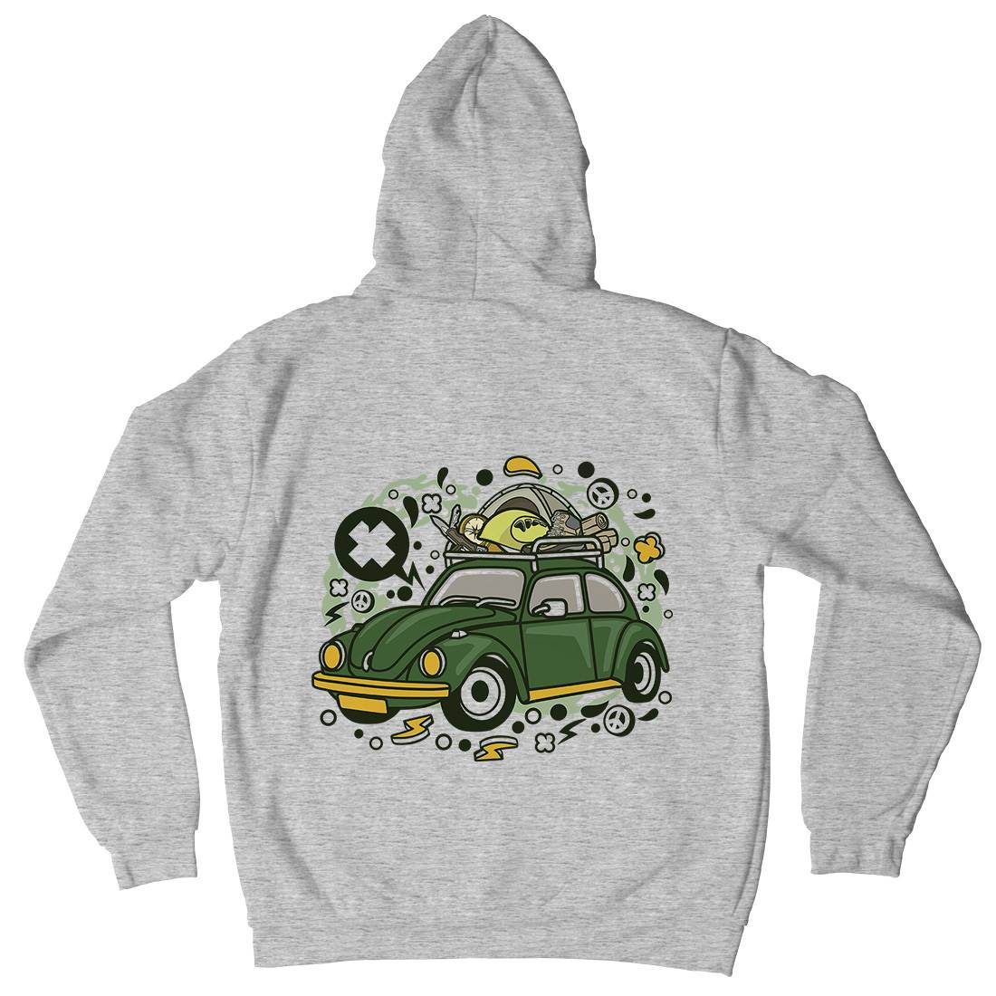 Camp Tour Mens Hoodie With Pocket Nature C507