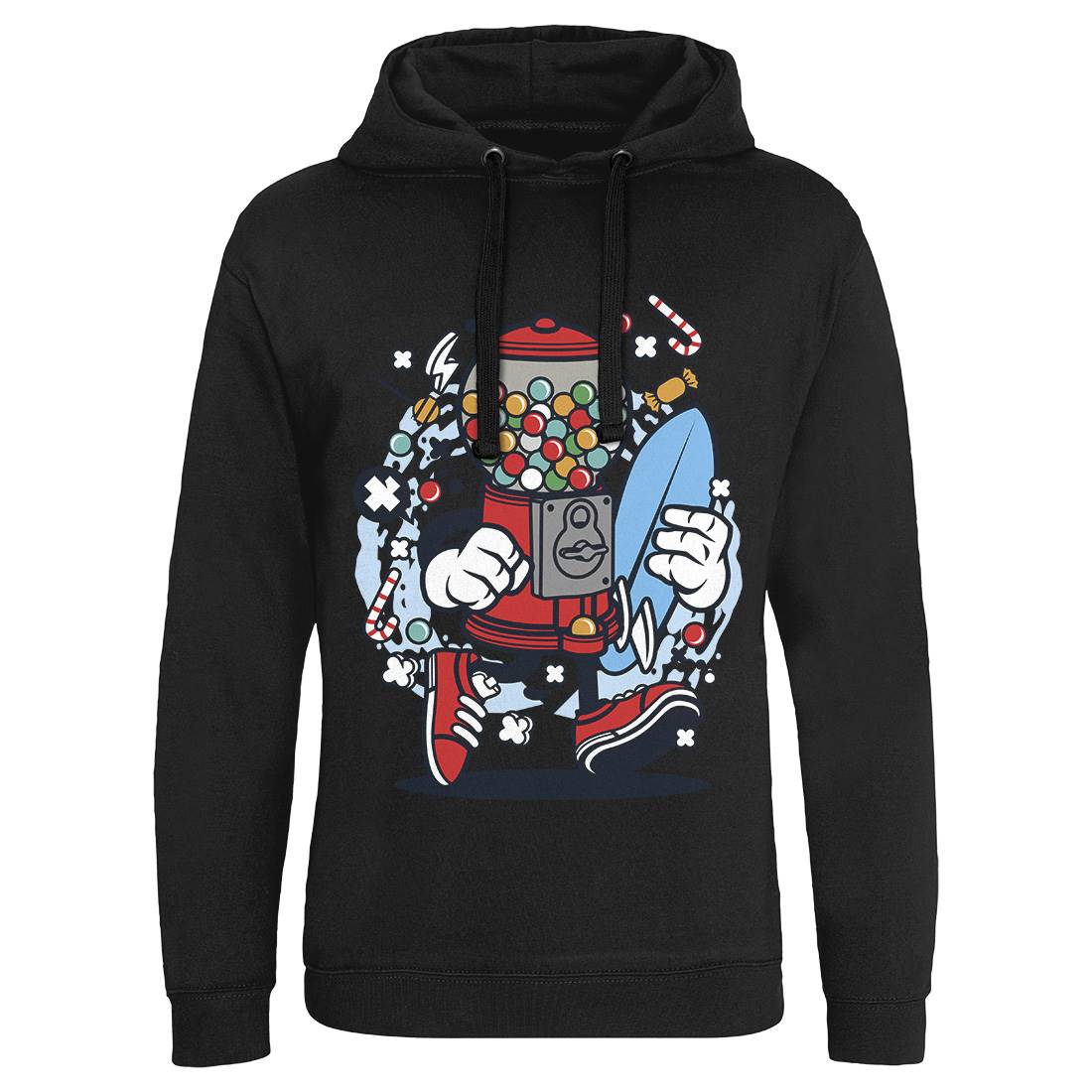 Candy Machine Surfer Mens Hoodie Without Pocket Surf C508