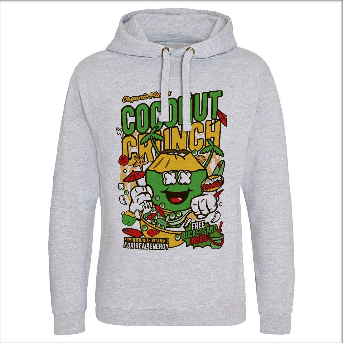 Coconut Crunch Mens Hoodie Without Pocket Food C519