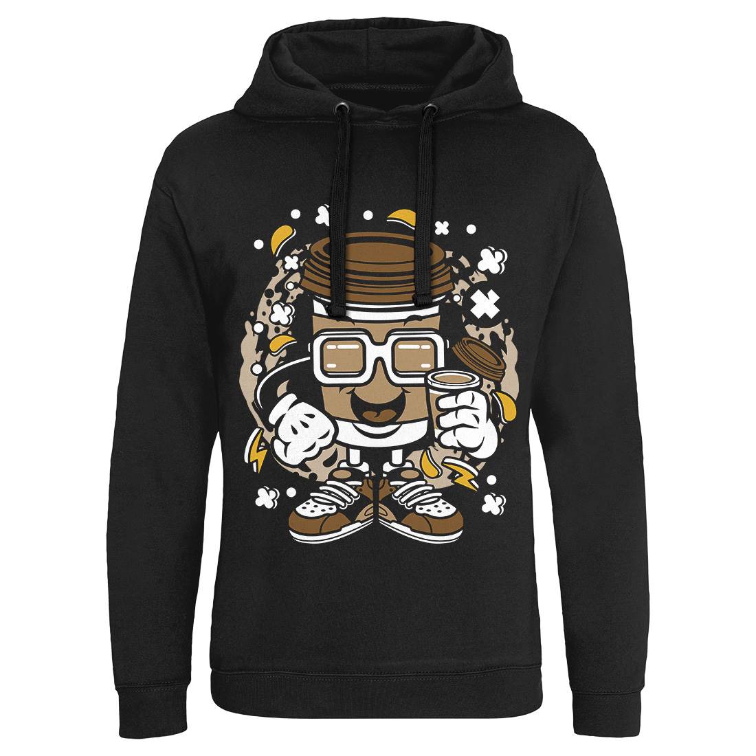 Coffee Cup Mens Hoodie Without Pocket Drinks C521