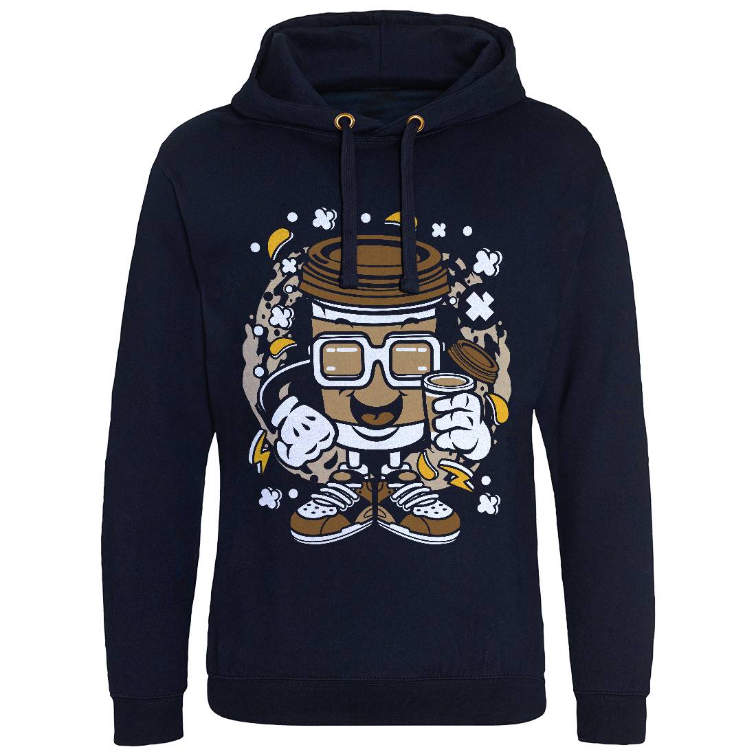 Coffee Cup Mens Hoodie Without Pocket Drinks C521