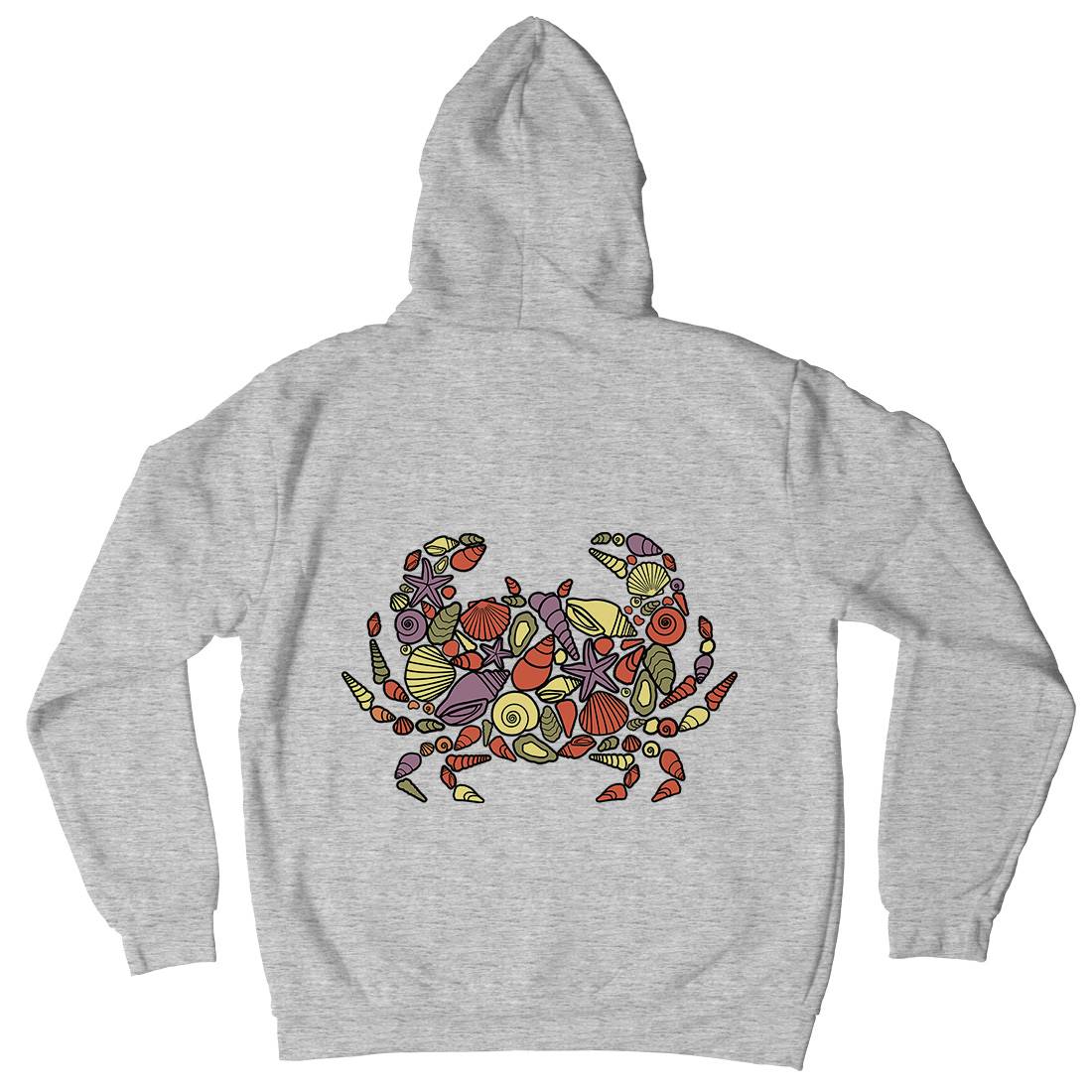 Crab Mens Hoodie With Pocket Animals C530