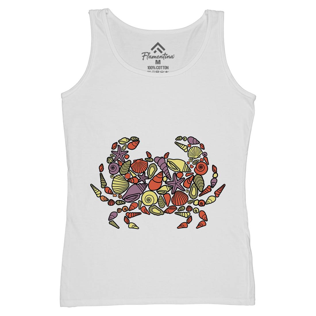 Crab Womens Organic Tank Top Vest Animals C530