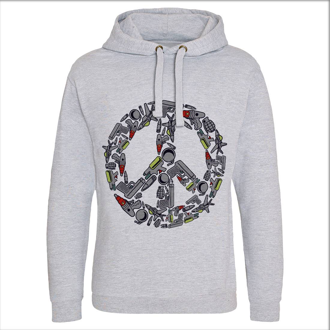 Peace Mens Hoodie Without Pocket Religion C601