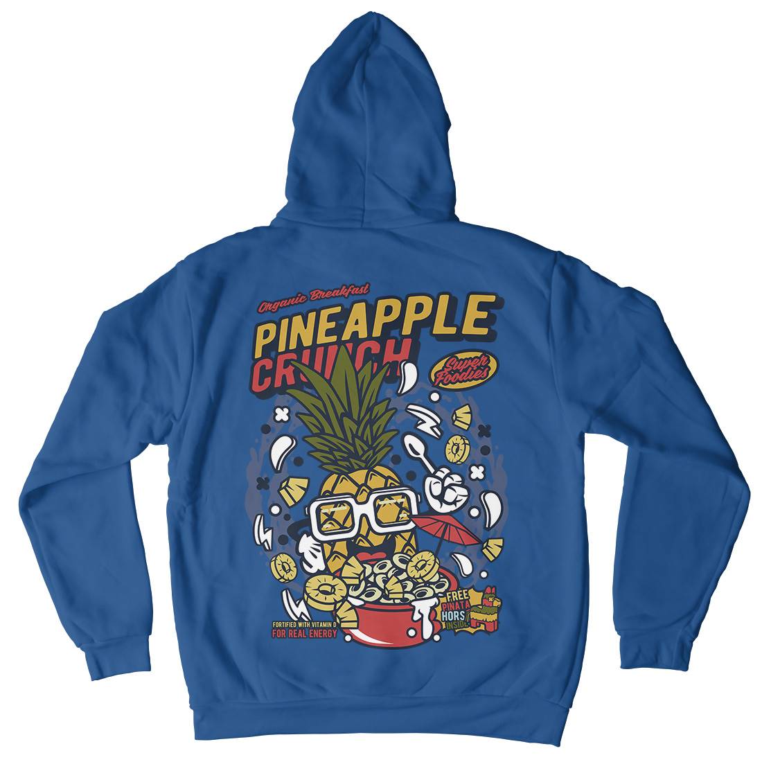 Pineapple Crunch Kids Crew Neck Hoodie Food C605