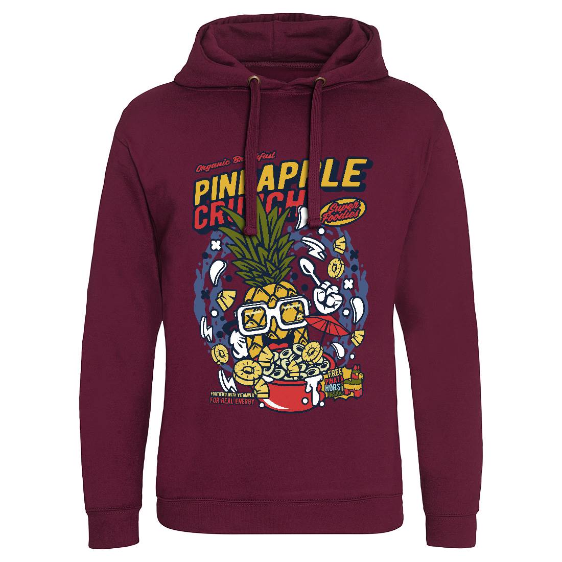 Pineapple Crunch Mens Hoodie Without Pocket Food C605
