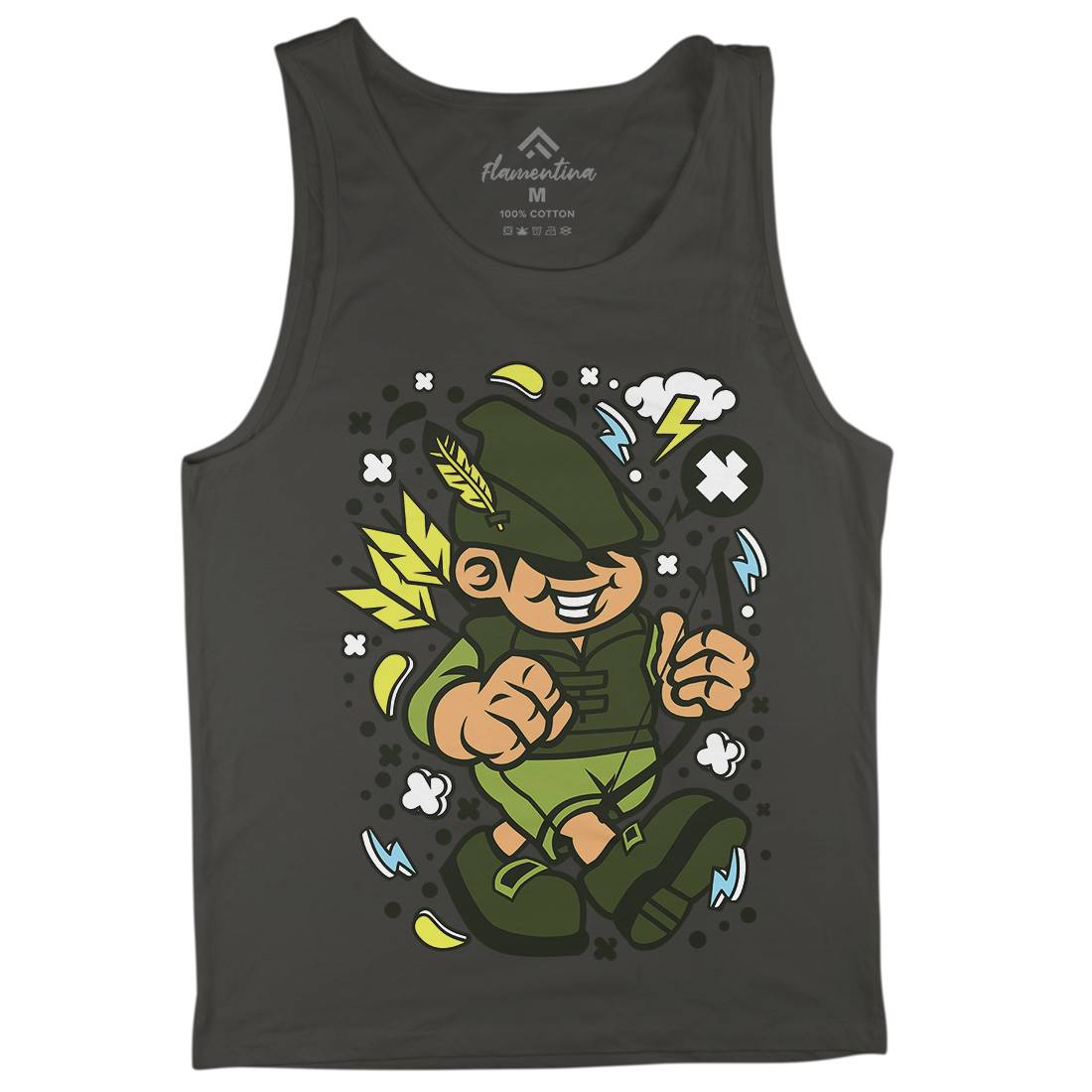 Robin Hood Kid Mens Tank Top Vest Warriors C633