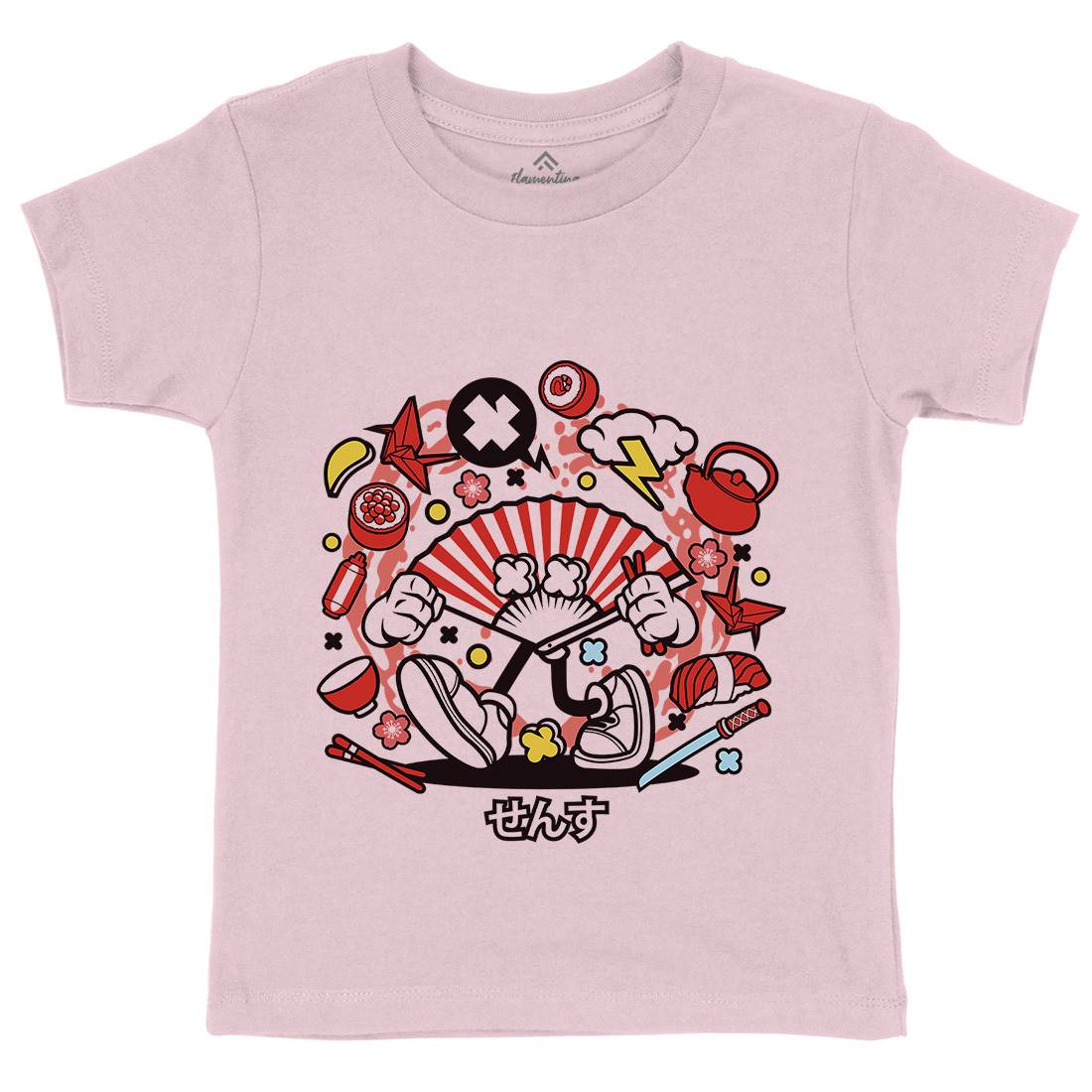 Sense Kids Crew Neck T-Shirt Asian C642