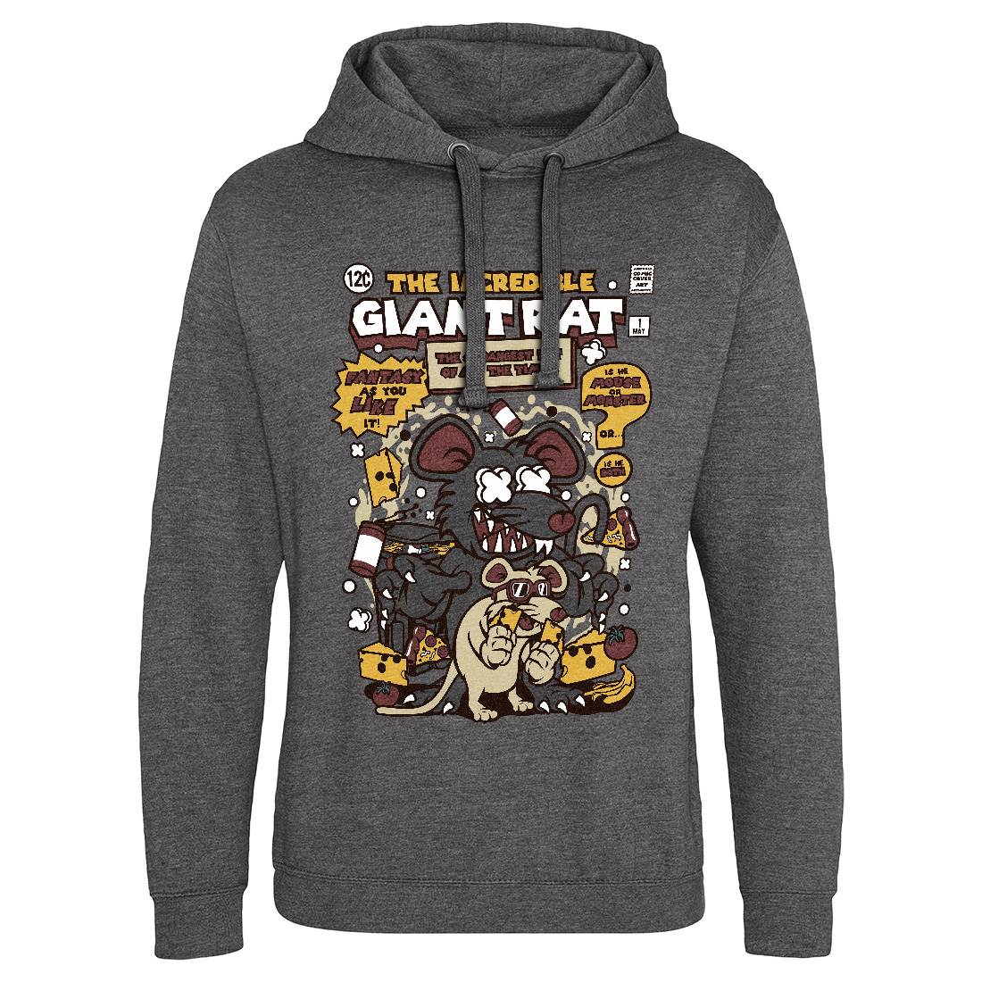 The Incredible Giant Rat Mens Hoodie Without Pocket Animals C676