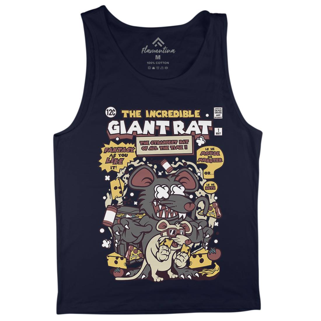 The Incredible Giant Rat Mens Tank Top Vest Animals C676