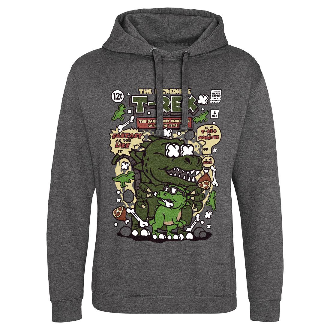 The Incredible T-Rex Mens Hoodie Without Pocket Animals C679