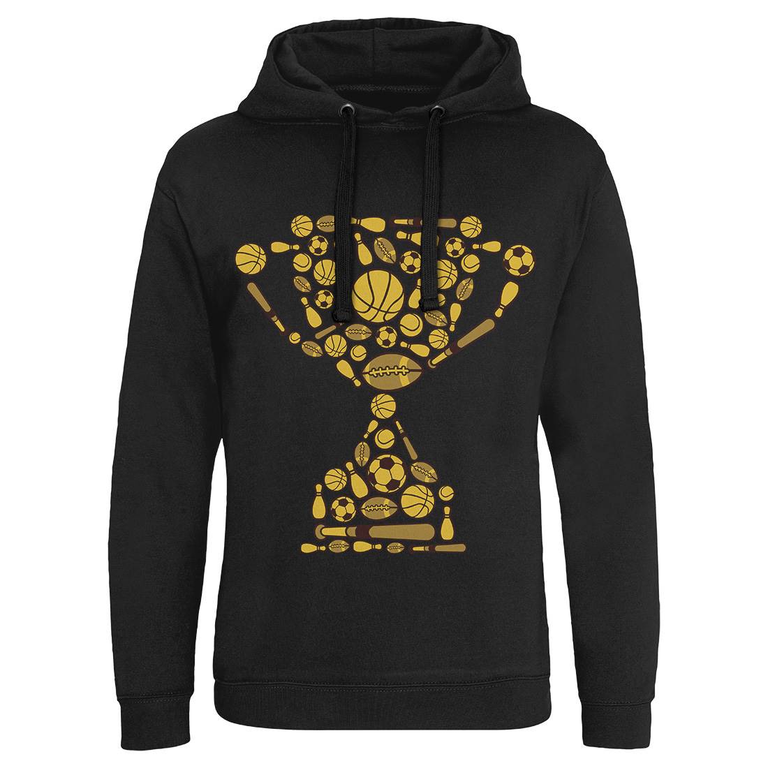 Trophy Mens Hoodie Without Pocket Sport C683