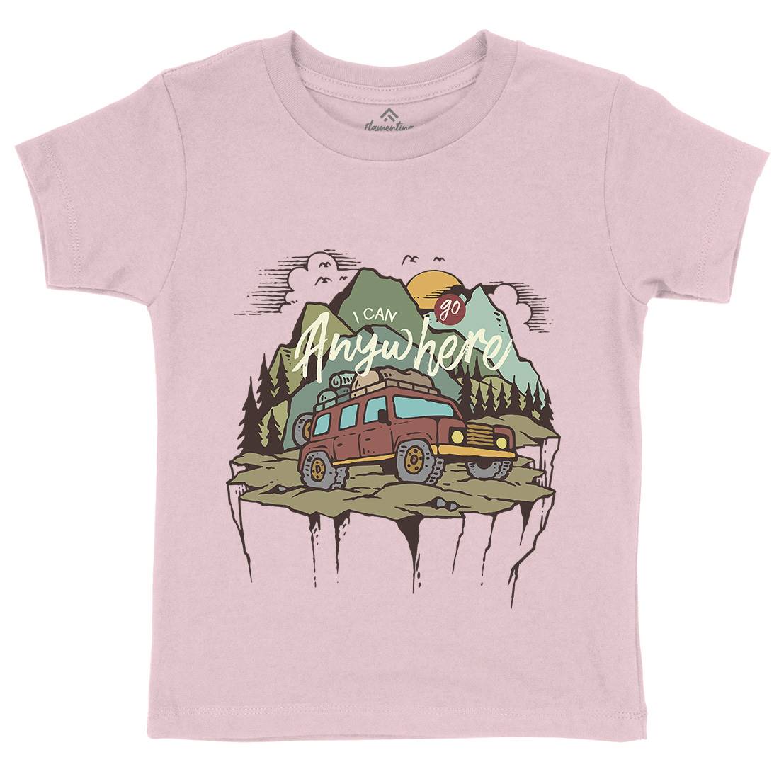 Adventure Kids Crew Neck T-Shirt Nature C701
