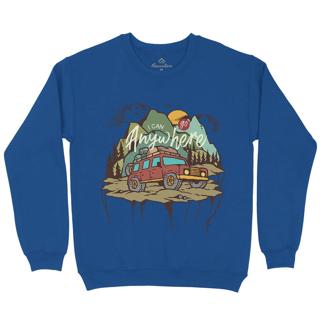 Adventure Kids Crew Neck Sweatshirt Nature C701