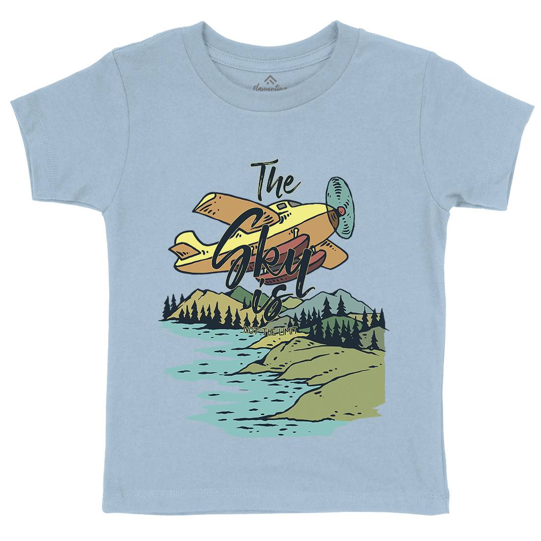 Alaska Kids Crew Neck T-Shirt Nature C702