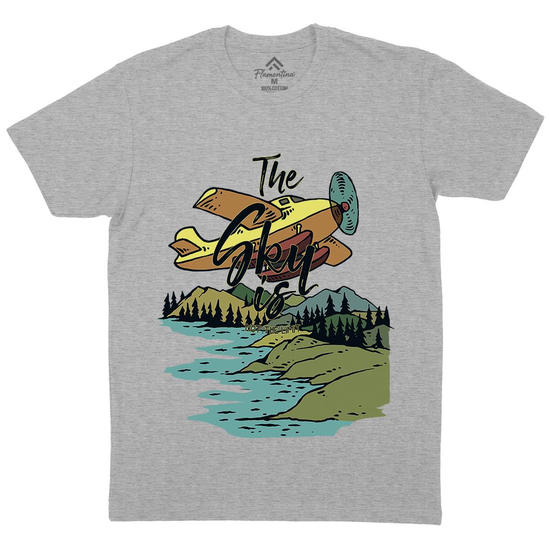 Alaska Mens Organic Crew Neck T-Shirt Nature C702