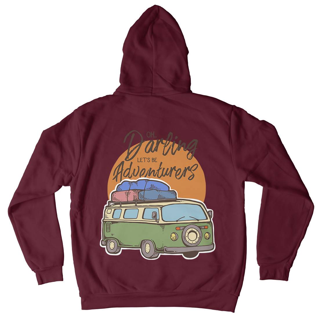 Be Adventurers Mens Hoodie With Pocket Nature C707