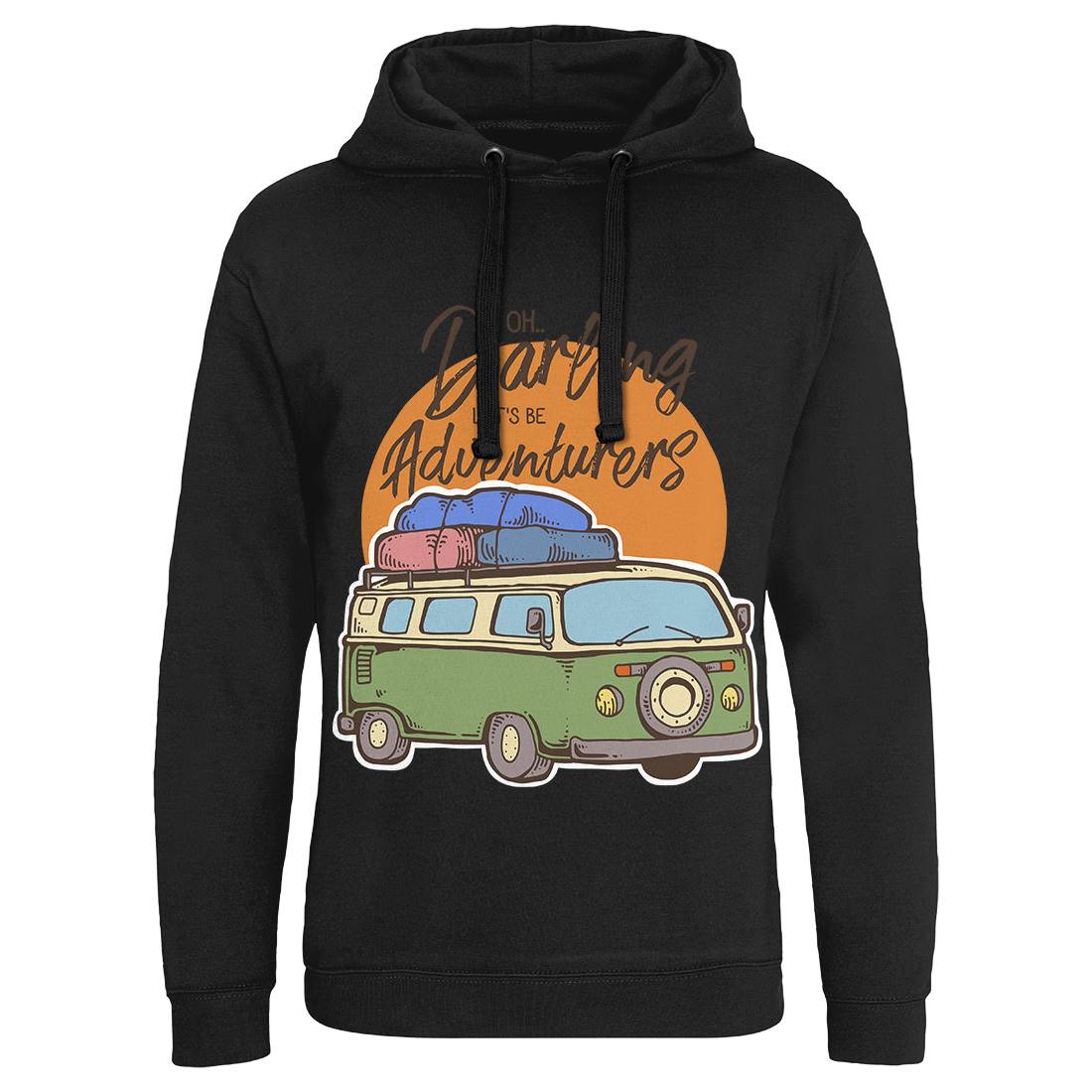 Be Adventurers Mens Hoodie Without Pocket Nature C707
