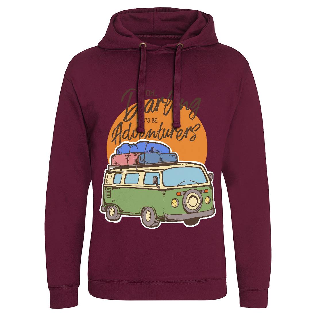 Be Adventurers Mens Hoodie Without Pocket Nature C707