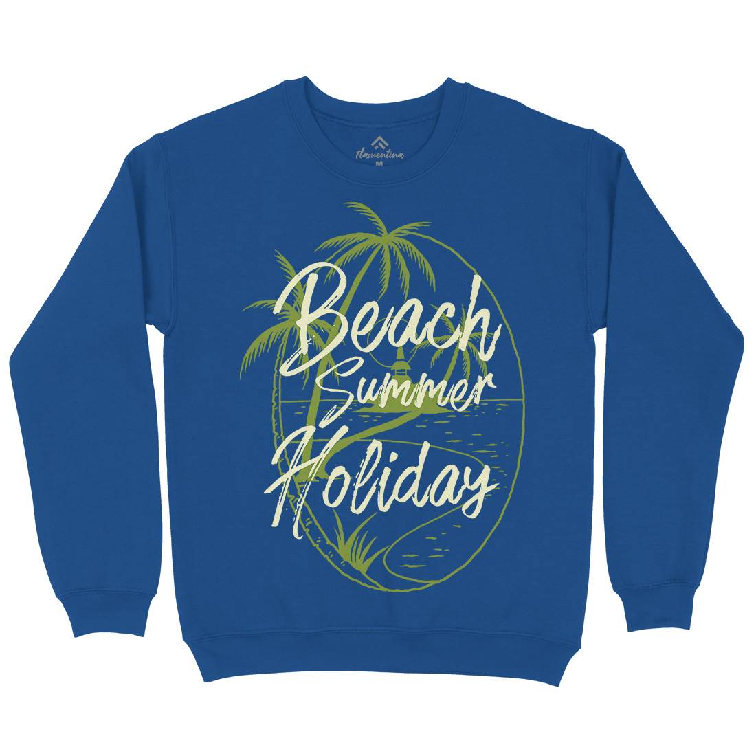 Beach Island Kids Crew Neck Sweatshirt Nature C709