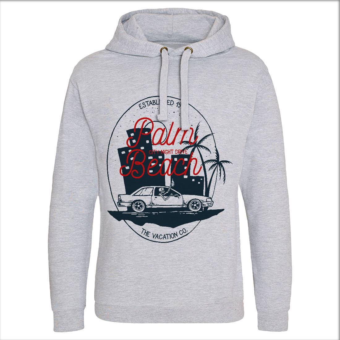 City Night Drive Mens Hoodie Without Pocket Holiday C717