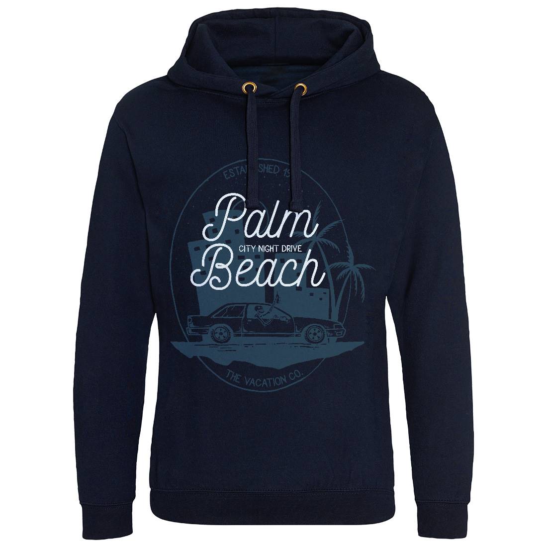 City Night Drive Mens Hoodie Without Pocket Holiday C717