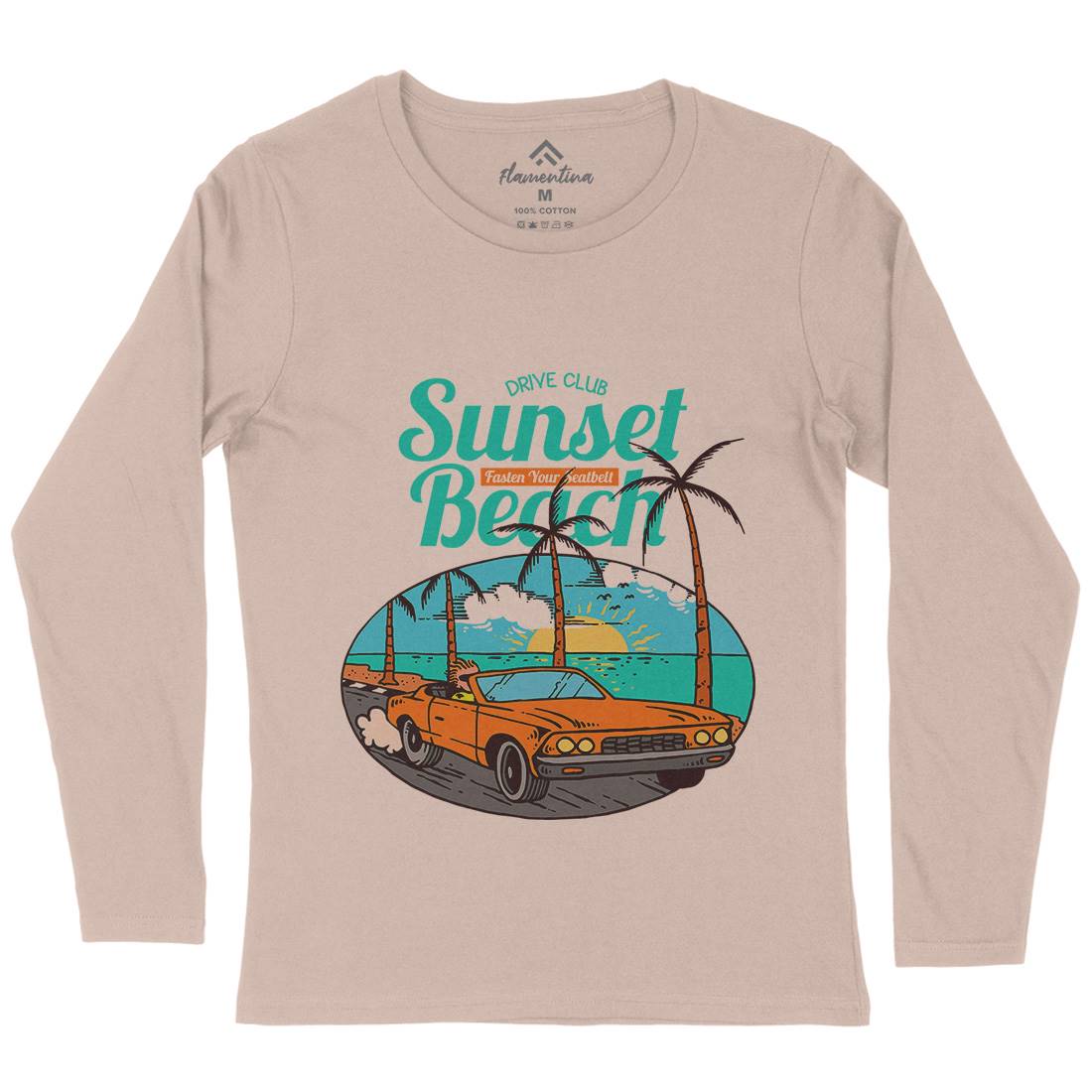 Coast To Coast Womens Long Sleeve T-Shirt Nature C718