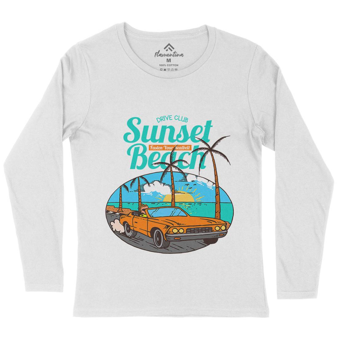 Coast To Coast Womens Long Sleeve T-Shirt Nature C718