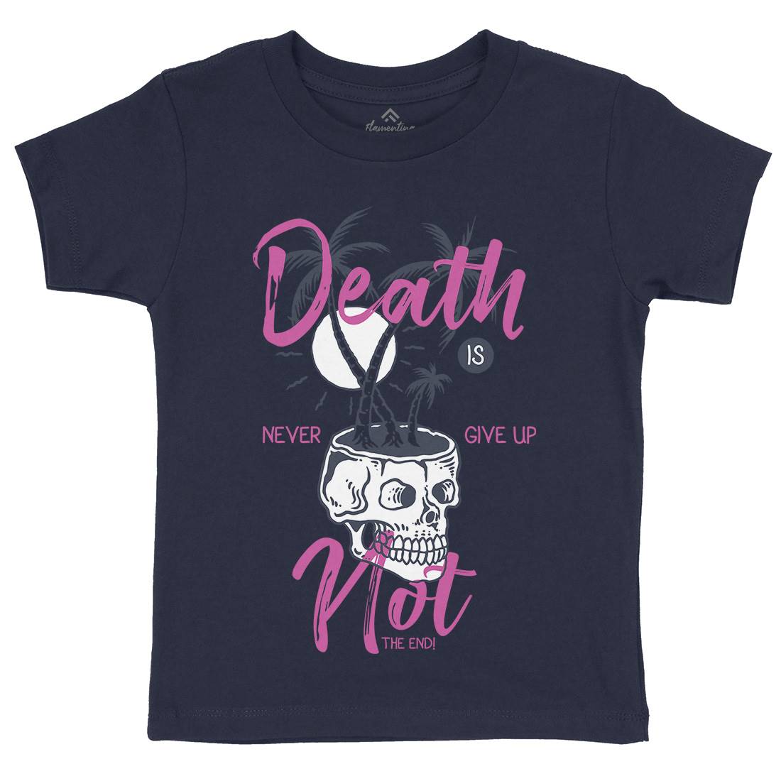 Death Is Not The End Kids Crew Neck T-Shirt Quotes C719