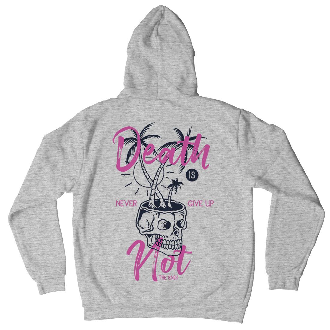Death Is Not The End Kids Crew Neck Hoodie Quotes C719