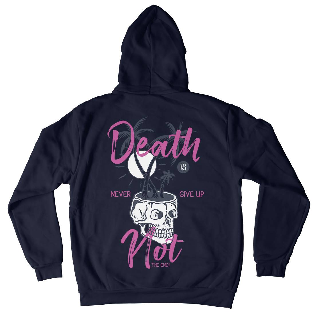 Death Is Not The End Kids Crew Neck Hoodie Quotes C719
