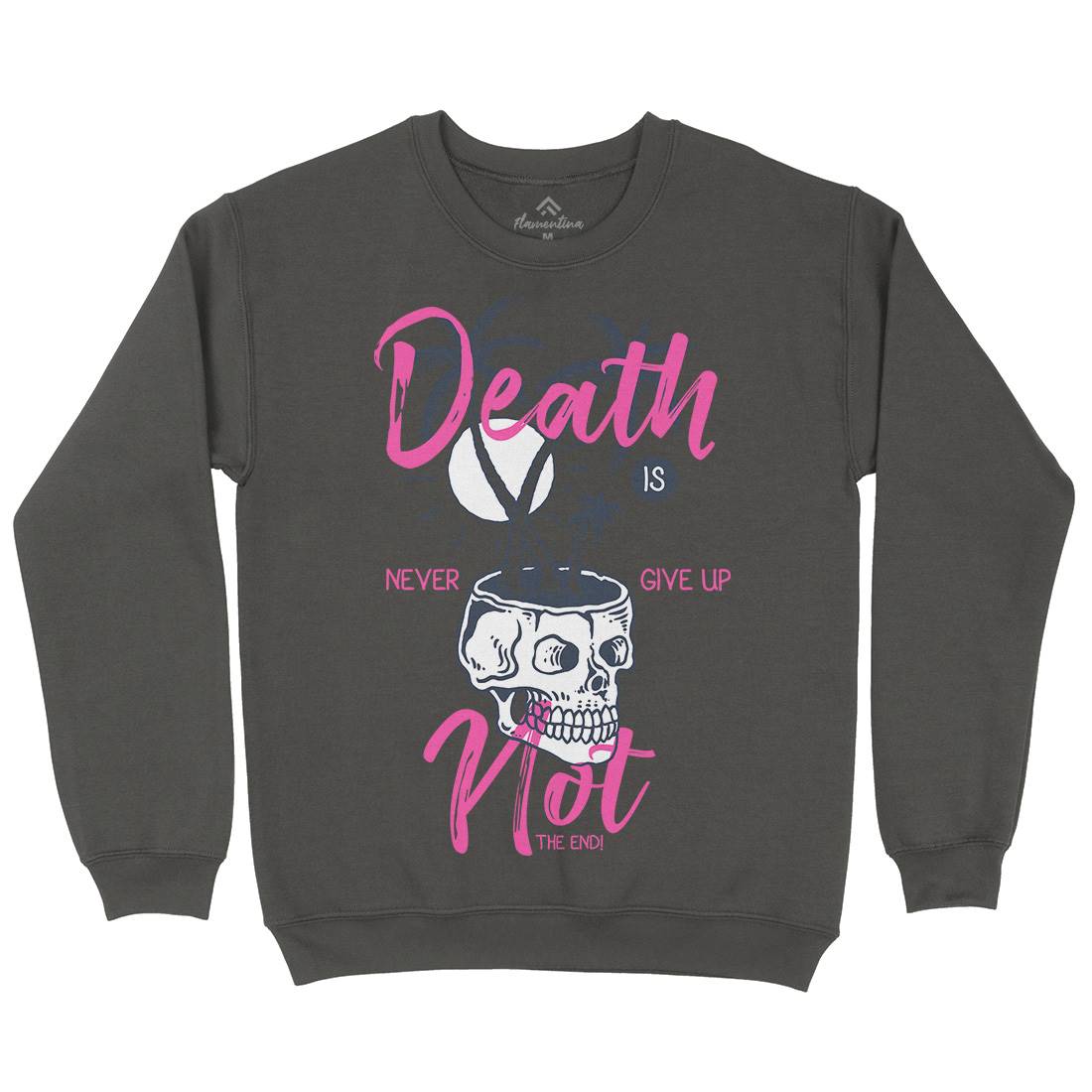 Death Is Not The End Mens Crew Neck Sweatshirt Quotes C719
