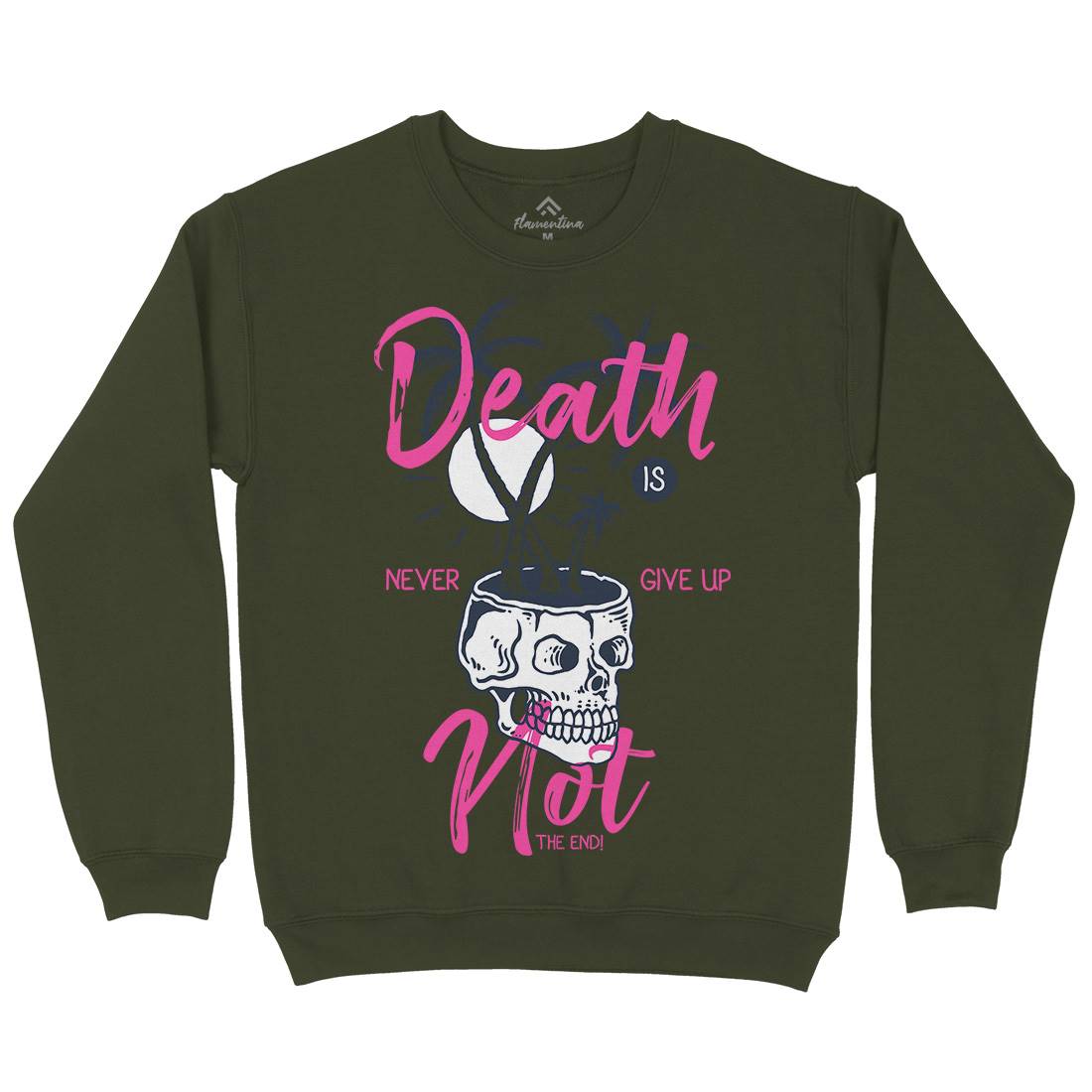 Death Is Not The End Mens Crew Neck Sweatshirt Quotes C719