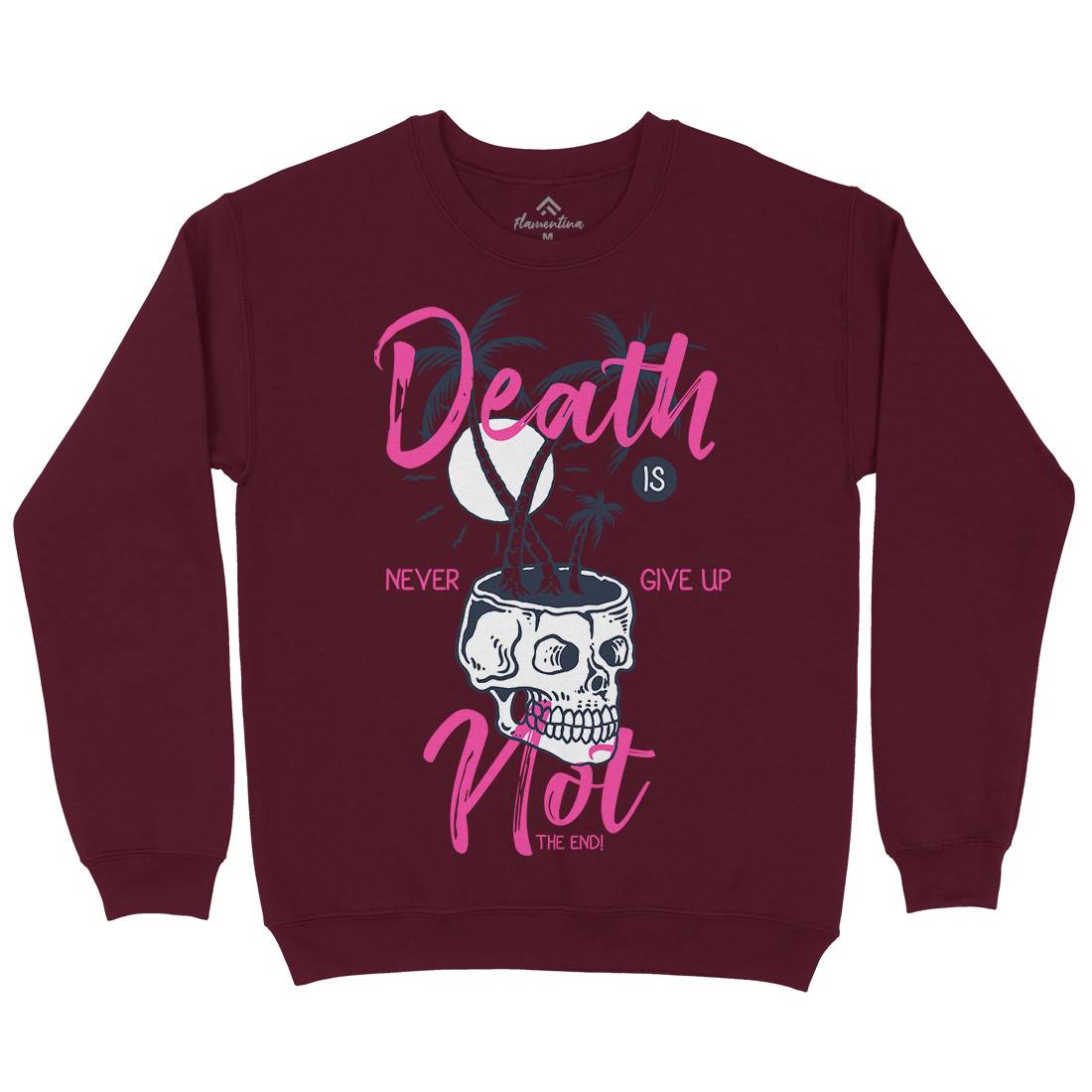 Death Is Not The End Kids Crew Neck Sweatshirt Quotes C719
