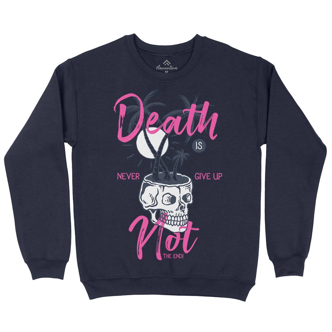 Death Is Not The End Kids Crew Neck Sweatshirt Quotes C719
